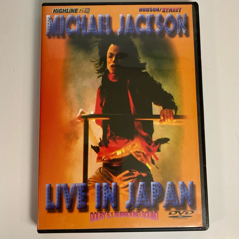 Michael Jackson Live in Japan DVD Concert Music Dance Live Legend King of Pop